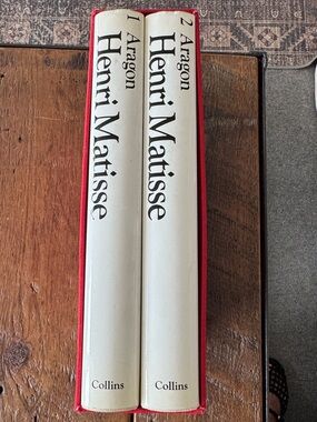 Henri Matisse Hardcover Art Book collectors set with Red Slipcase